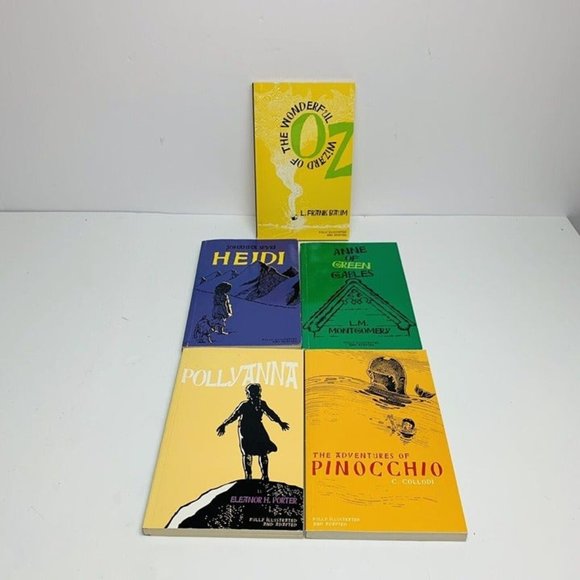 Lot of 5 Childrens Novels Dalmatian Press Treasury If Illustrated Classic - Picture 2 of 9